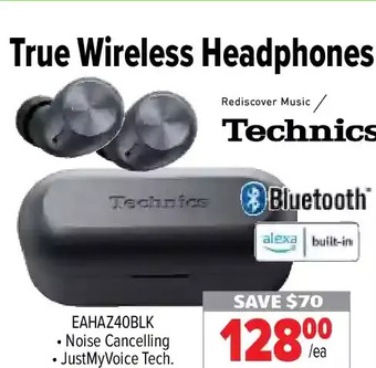 2001 Audio Video Technics true wireless headphones offer