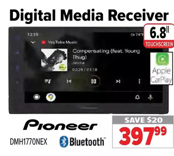2001 Audio Video Pioneer digital media receiver offer