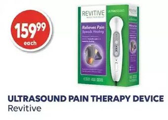 Wellwise by Shoppers Revitive ultrasound pain therapy device offer