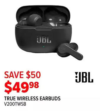 2001 Audio Video Jbl true wireless earbuds offer