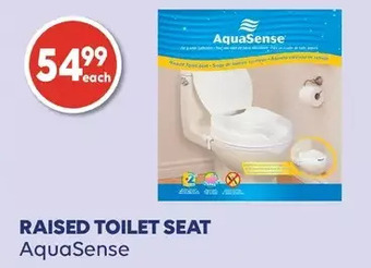 Wellwise by Shoppers Aquasense raised toilet seat offer