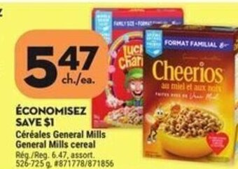 Giant Tiger General Mills cereal offer