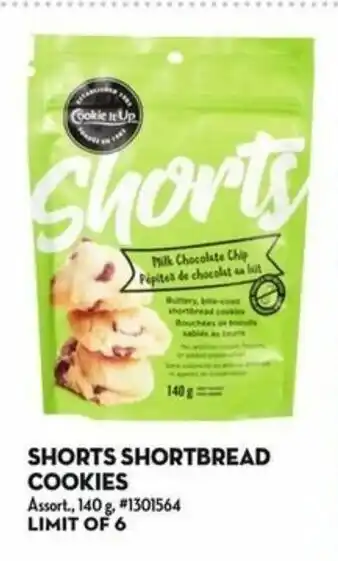 Giant Tiger SHORTS SHORTBREAD COOKIES 140g offer