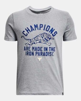 Boys' project rock champ short sleeve