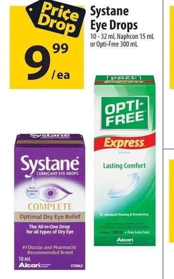 Co-op Systane Eye Drops offer