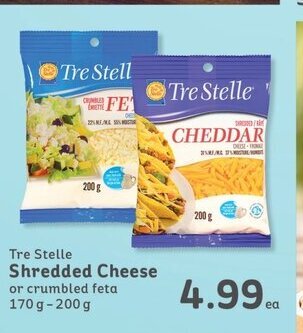 IGA Tre Stelle Shredded Cheese offer