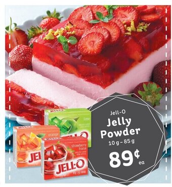 IGA Jell-O Jelly Powder offer