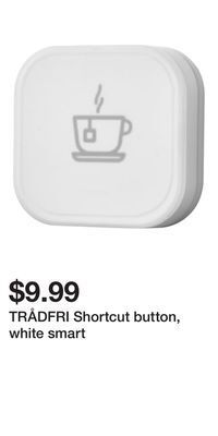 IKEA Trådfri shortcut button, white smart offer