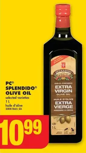 No Frills Pc splendido olive oil offer