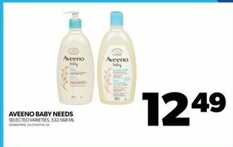 Real Canadian Superstore AVEENO BABY NEEDS, 532-568 ML offer