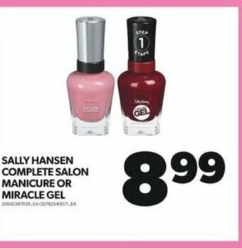 Real Canadian Superstore SALLY HANSEN COMPLETE SALON MANICURE OR MIRACLE GEL offer
