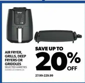 Real Canadian Superstore AIR FRYER, GRILLS, DEEP FRYERS OR GRIDDLES offer