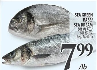 Al Premium Food Mart SEA GREEN BASS/ SEA BREAM offer