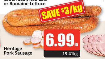 Starsky Heritage Pork Sausage offer