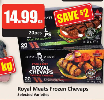 Starsky Royal Meats Frozen Chevaps, 20 pcs offer