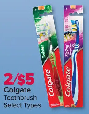 PharmaChoice Colgate Toothpaste Select Types offer