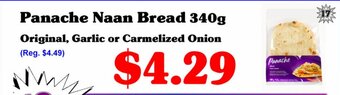 Co-op Atlantic Panache Naan Bread 340g offer