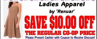 Co-op Atlantic Ladies Apparel by 'Renuar' offer