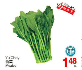 T&T Supermarket Yu Choy offer