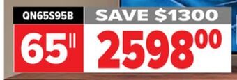 2001 Audio Video Samsung 65 qd oled 4k quantum dot tv offer