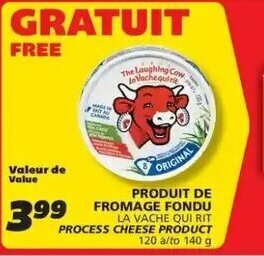 IGA PRODUIT DE FROMAGE FONDU offer
