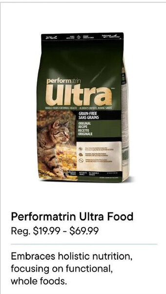 Petvalu Performatrin Ultra Food offer