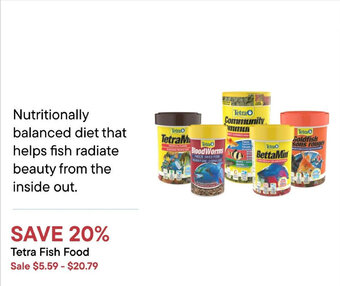 Petvalu Tetra Fish Food offer