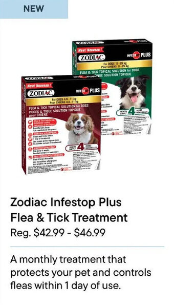 Petvalu Zodiac Infestop Plus Flea & Tick Treatment offer