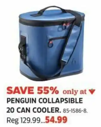 Canadian Tire PENGUIN COLLAPSIBLE 20 CAN COOLER. offer
