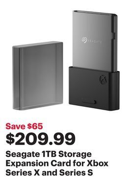 Best Buy Seagate 1tb storage expansion card for xbox series x and series s offer