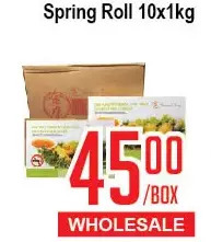 Skyland Foodmart Spring roll offer