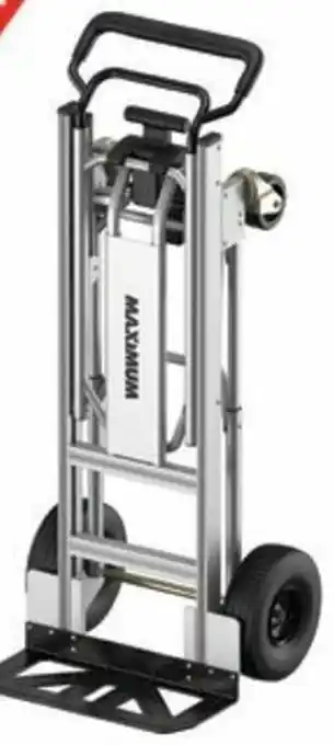 Canadian Tire 3-in-1 HYBRID ALUMINUM HAND TRUCK.Up to 800-lb capacity in 2-wheel hand truck position of up to 1,000lbs in 4-wheel cart offer