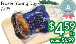 Ample Food Market Frozen young duck offer