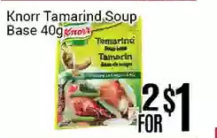 Nations Fresh Foods Knorr tamarind soup base offer