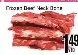 Nations Fresh Foods Frozen beef neck bone offer