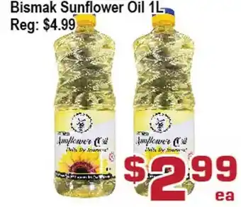 Top Food Supermarket Bismak sunflower oil offer