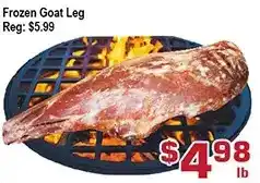 Top Food Supermarket Frozen goat leg offer