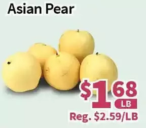 Blue Sky Supermarket Asian pear offer