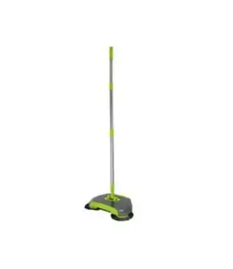 Studio 707 spin brush sweeper green/grey 11.4x11.2-43.3