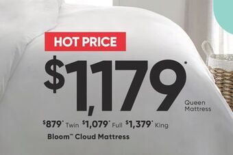 Sleep Country Bloom cloud mattress offer