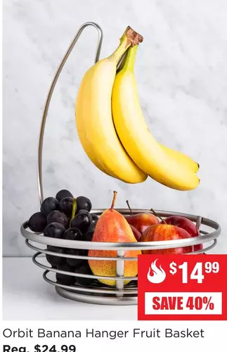 Kitchen Stuff Plus Orbit banana hanger fruit basket offer