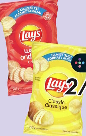 Sobeys LAY'S Potato Chips 220-235 g, Poppables 130 g or Baked 177 g offer