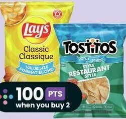 Sobeys FRITO LAY Value Size Snacks 275-480 g offer