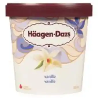 Calgary Co-op Haagen-dazs vanilla ice cream offer