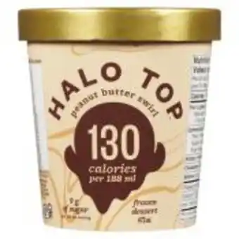 Calgary Co-op Halo top frozen dairy dessert peanut butter swirl offer