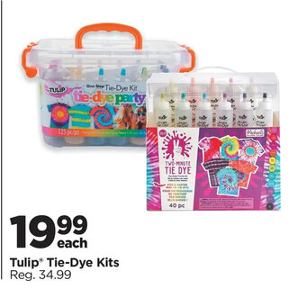 Michaels Tulip Tie-Dye Kits offer