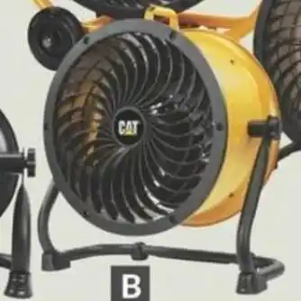 Princess Auto CAT High-Velocity Drum Fans Tilts 360° to direct airflow. 14in offer