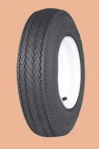 Princess Auto 4.80-8 Trailer Tire Assemblies Four-ply rating. Load capacity: 585 lb. (9009721) Bolt pattern: offer
