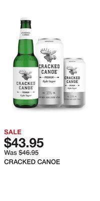 The Beer Store Cracked canoe offer