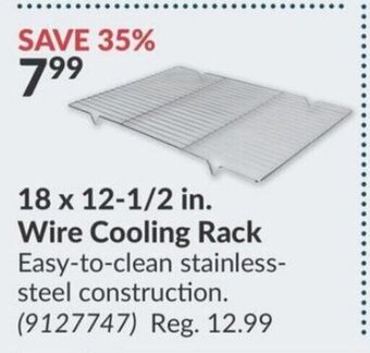 Princess Auto 18 x 12-1/2 in. Wire Cooling Rack offer